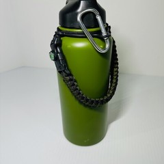 Berkshire Survival Water Bottle Adventure With Paracord Handle With Compass