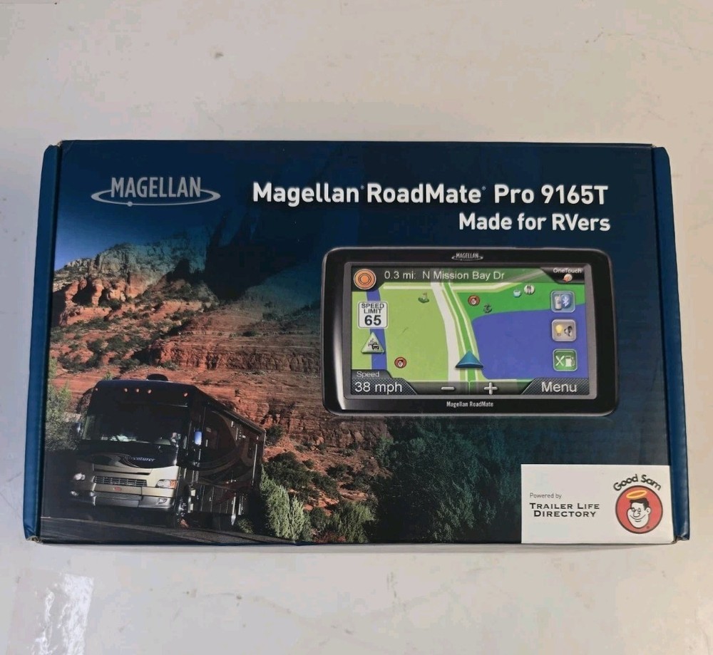 Magellan RoadMate Pro 9165T 7″ Brand New In Box Made For Rv Rvers