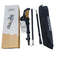 Hiking Poles with Cork Handle | Folding Hiking Poles Telescopic | Nordic Walking S…