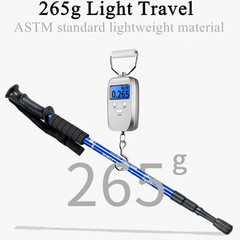 Aluminium Alloy Trekking Poles Ultralight Adjustable No Slip Nordic Walking Stic