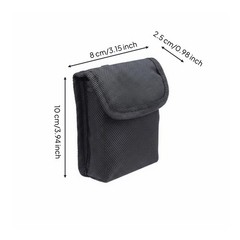 Compass Pouch Black Top-Cover-Top Pouch Small
