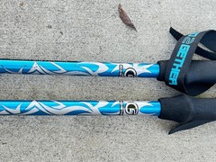 Set of Go 2 Gether Aluminum Trekking Poles 100-135CM ..7P