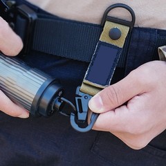Outdoor Hanging Buckle Carabiner Nylon Webbing Strap for Hiking Camping Travel