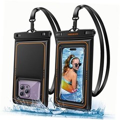 UNBREAKcable Floating Waterproof Phone Pouch 2 Pack, IPX8 Waterproof 7.0 inch