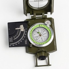 Outdoor Military Compass Camping Hiking Geological Compass Digital Compass