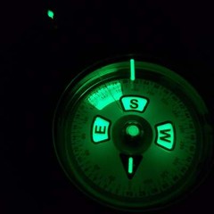 Scout™ Lensatic Compass – Traditional Phosphorescent Military Style with Nylon C