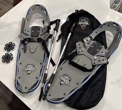 Sherpa Snowshoes Series 30”x9” Adventure Pack With Telescoping Poles Carry Case