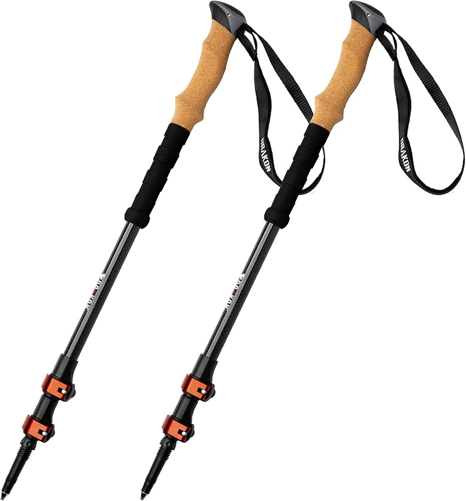 Drakon Outdoors – Bastones Drakon 2.0 – Fibra de carbono de alta resistencia