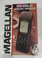 Magellan GPS 3000 XL Handheld IOB w/User Manual & All Original Contents
