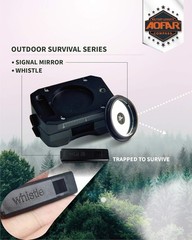 AOFAR Lensatic Sighting Military Compass AF-4090, Aluminum Alloy Material is Lig