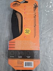 NEW Cascade Mountain Tech Aluminum Quick Lock Trekking Poles Cork Grip