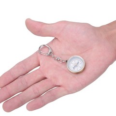 Vintage Portable Zinc Alloy Compact Pocket Compass For Outdoor Navigation Use