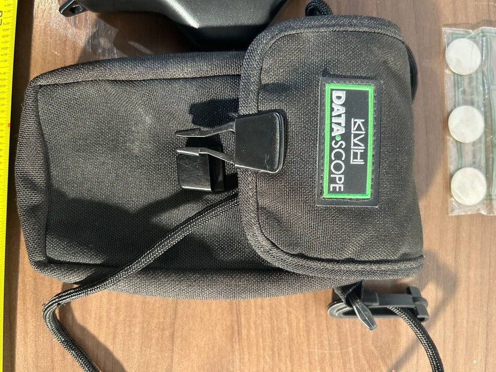 KVH Data Scope Digital Compass/Rangefinder w/ Case And Manuals Needs Battery