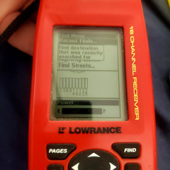 LOWRANCE iFINDER GO2 16-CHANNEL GPS UNIT Red – Great For Hiking, Glove Box