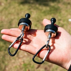 Compact Outdoor Magnetic Suction Cup Hook for Tent Canopy Light and Gear Fixing