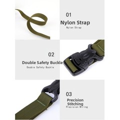 Adjustable Nylon Webbing Strap 135cm for Securing For Outdoor Camping Equipment