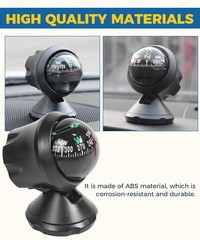 Car Compass Navigation System Automotive Compass Ball Auto Accessories Compass