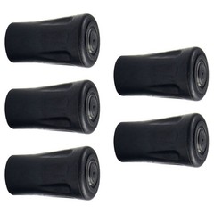 Enhanced Grip Trekking Pole Tip Cap Set 5pcs Boot Cover for Maximum Stability