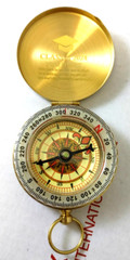 Class of 2024 Graduation Present Graduate Gift Brass Compass Etched Engraved