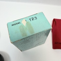 Vintage T23 Lensatic Engineer Compass Japan w Box Pouch Excellent