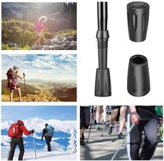 10 Pack Trekking Pole Tips, Hiking Sticks Tips Protectors Fits Most Common
