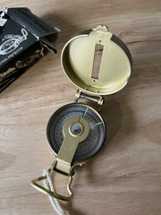 Lensatic Compass 14-829 Liquid Filled Compass. Original Box