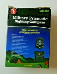 SE Compass Military Field Lensatic Sight Army Travel Survey Pouch Green NEW