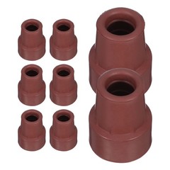 8 Pcs Walking Sticks Cap Rubber Cane Tip Rubberwalking Ends Caps