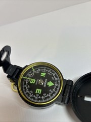Vintage TC Japan Engineer Directional Lensatic Compass Folding Military Style