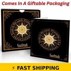 Trust in The Lord Compass with Box – Proverbs 3:5-6 Gift