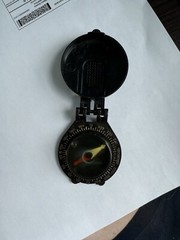 RARE VINTAGE – BRUNTON USA POCKET COMPASS TRANSIT 9050