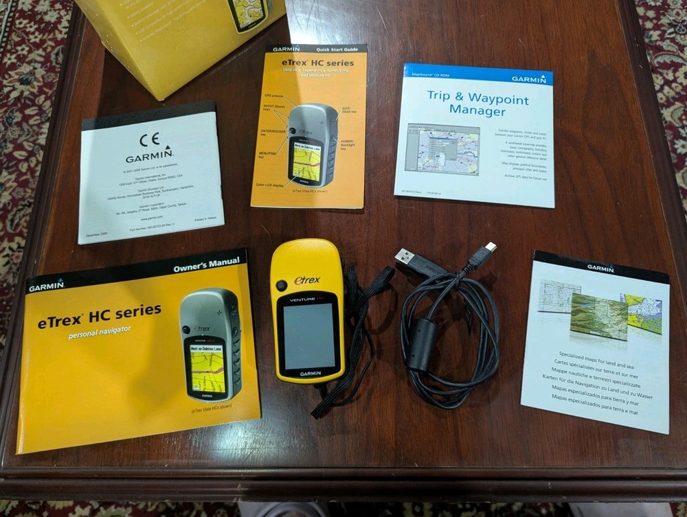 Garmin eTrex Venture HC Hiking GPS Yellow/Black
