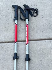 Set of Yukon Charlie’s Pro Crekker Trekking Poles 110-135CM ..13U