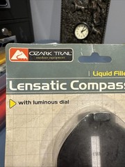 Lensatic Compass With Luminous Dial Liquid Fill