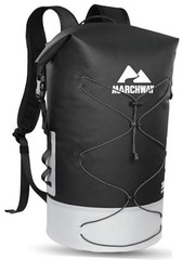 Floating Roll Top Dry Bag, Flexible Lightweight TPU Waterproof 20L Black