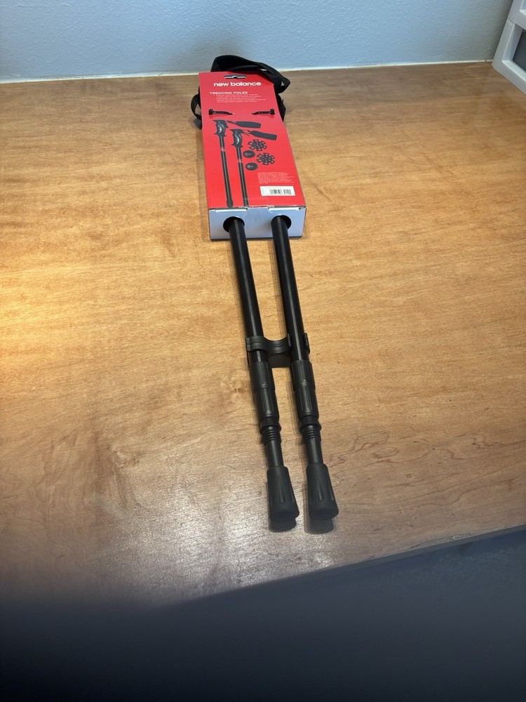 New Balance Trekking Poles Red Hiking Brand New Walking (H)