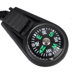 10 pcs/lot Key Chain Mini Pocket Compass Navigator for Outdoor Camping Hiking