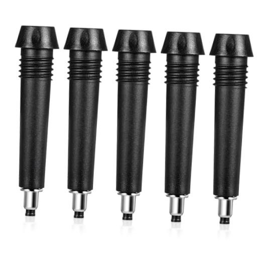 5 Pack Trekking Pole Carbide Tips Universal Hiking Rod End Tip Replacement