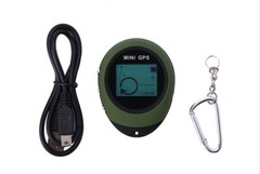 Handheld Location Finder Mini GPS Hiking Tracker Pace Compass Electronic Outdoor