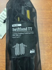 REI Co-op Swiftland TT Carbon Folding Trekking Poles Pair 105cm – New With Tags