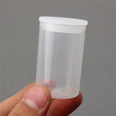 10-100pcs Plastic Empty Black/White 35mm Bottle Film Cans Canisters Containers
