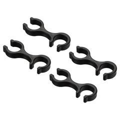 4Pcs Trekking Pole Clips Walking Stick Accessories Double Rod Buckle Connector