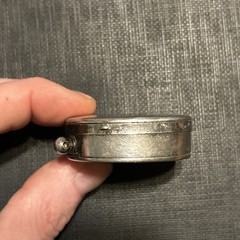 Working Vintage Precise Pathfinder Liquid Filled Pocket Compass, Made In Japan
