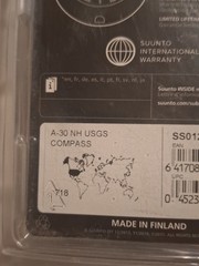 NEW Suunto A-30 NH USGS Compasse