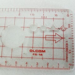 Orienteering Compass Olcom Fs-14 With Lanyard Made In Japan
