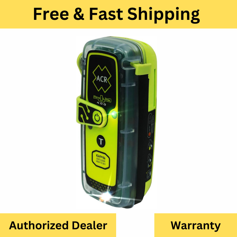 ACR ResQLink 400 – SOS Personal Locator Beacon with GPS Boating, Fishing 2921