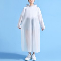 Disposable Raincoat Extended Length Full-body Coverage Traveling In Rain