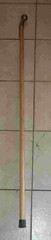 Collectible Big Brass & Wood WALKING STICK, Cane- 51″L & 1″ Dole