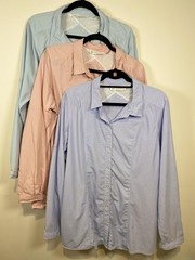 Lot of 3 ExOfficio Insect Shield Long Sleeve Button-Up Shirt – Size XL