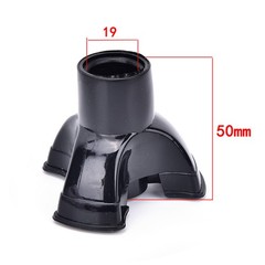 Walking Stick Cane Crutch Pad Rubber Heavy Duty Ferrule End Bottom 19mm BLRC HB